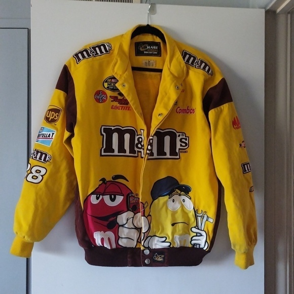 Chase Authentics Jackets & Blazers - Chase Authentics Vintage Elliot Sadler NASCAR M&M's Jacket